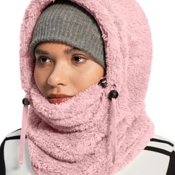 Windproof Fleece Balaclava Ski Mask Thermal Hood Unisex Winter Face Cover main image 6